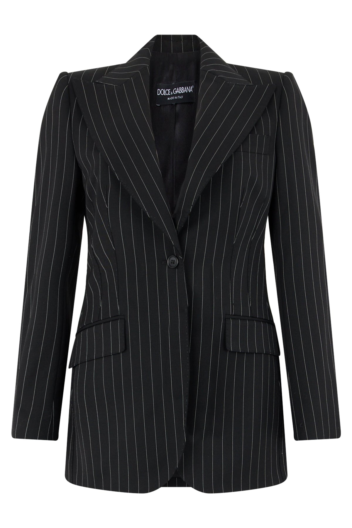 Single-breasted wool jacket RTW