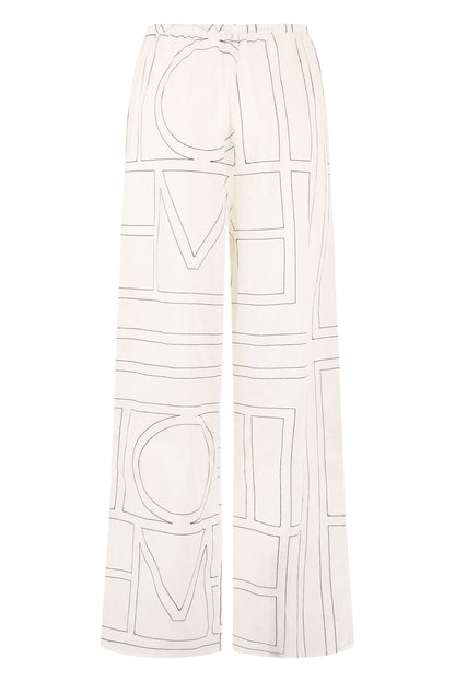 Totême Cotton Pajama Pants