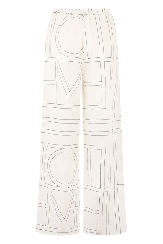 Totême Cotton Pajama Pants