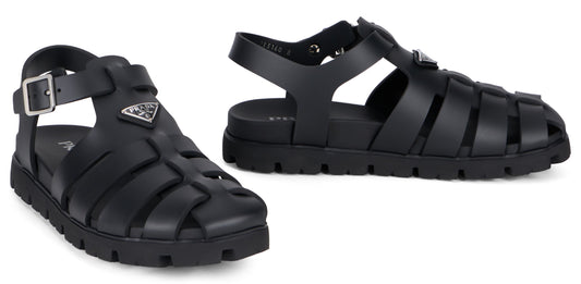 Prada Strappy sandals in leather