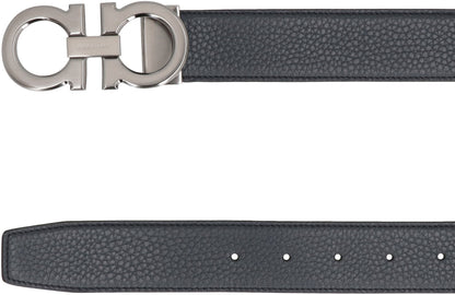 Gancini Reversible leather belt ACC