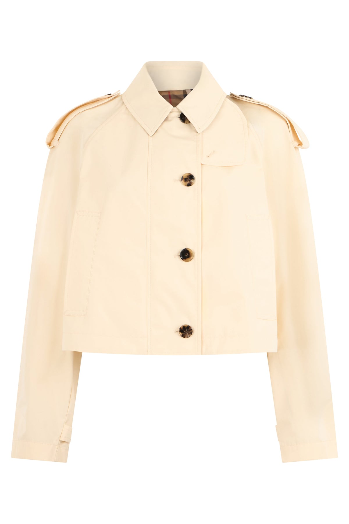 Cropped jacket in cotton RTW