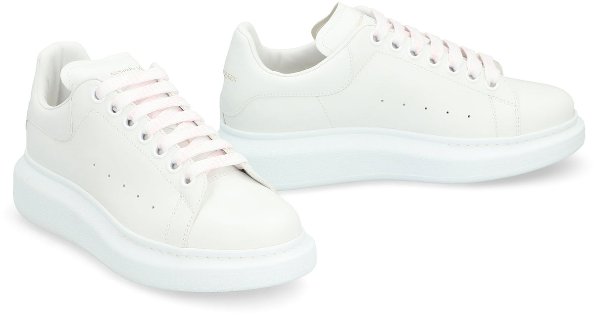 McQueen Leather chunky sneakers