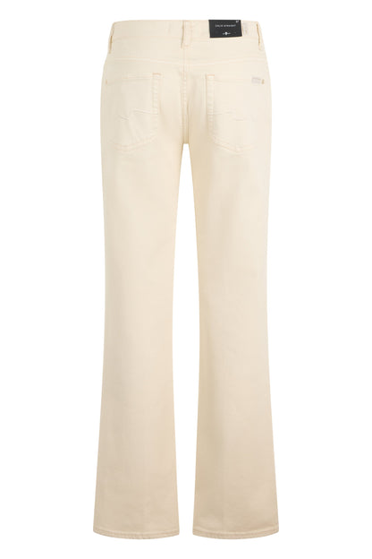 High-waisted straight jeans RTW