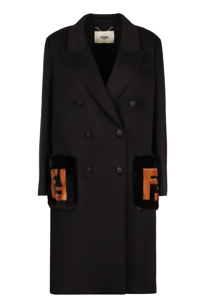 Double-breasted wool coat RTW