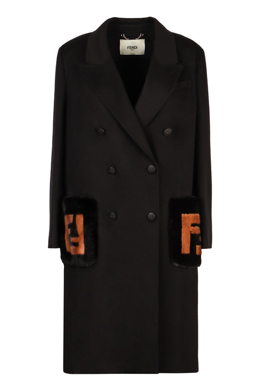 Double-breasted wool coat RTW