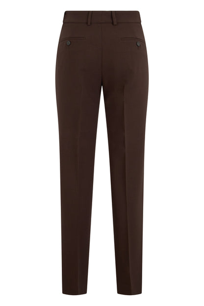 Tapered trousers in virgin wool RTW