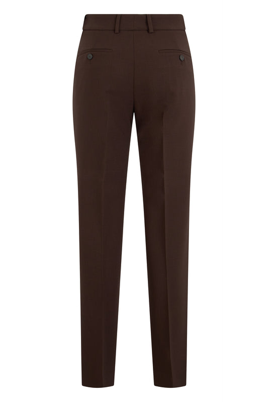 Tapered trousers in virgin wool RTW