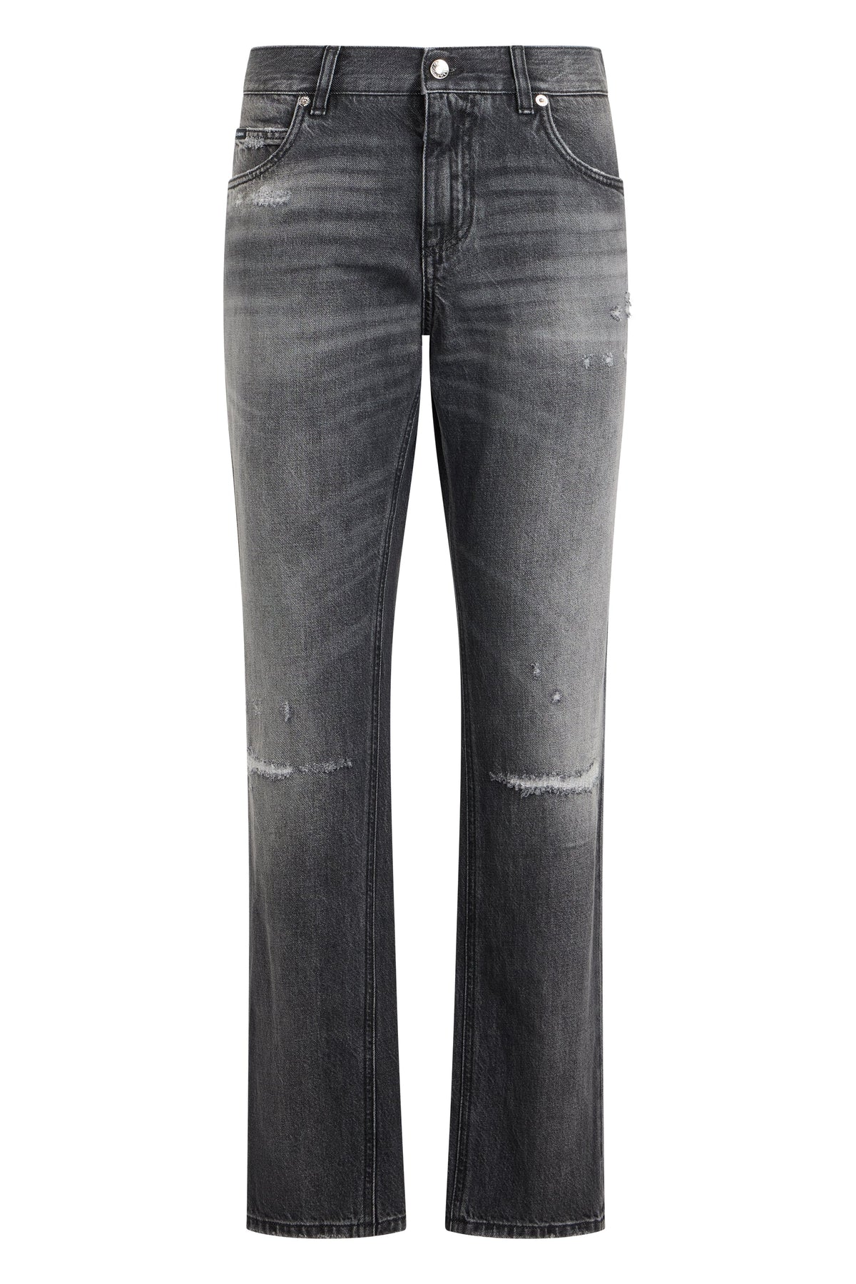 Straight Jeans in Faded Denim RTW