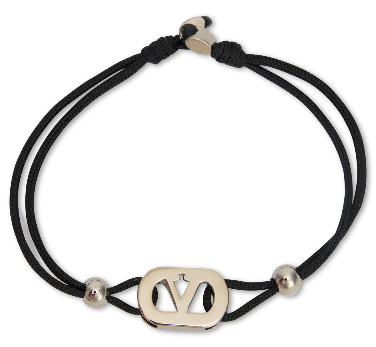 Bracelet with metallic logo RTW