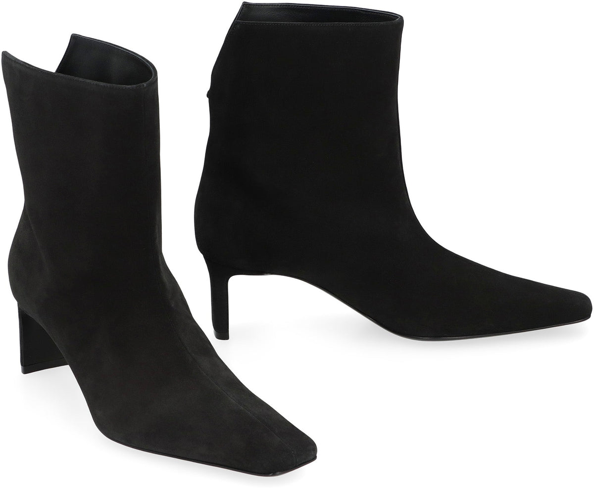 Khaite Ona ankle boots in suede