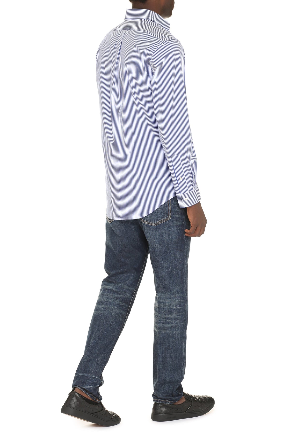 Button-down collar cotton shirt RTW
