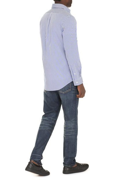 Button-down collar cotton shirt RTW
