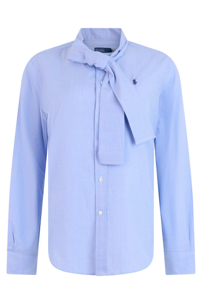 Shirt with collar and bow RTW