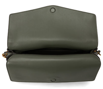 Leather bag with GG embossed monogram BAGS