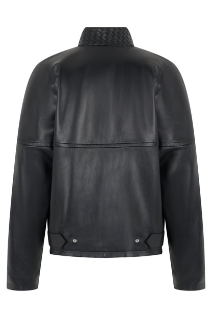 Smooth leather jacket RTW