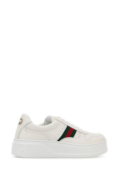 Gucci Sneakers platform in leather