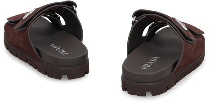 Suede sandals SHOES