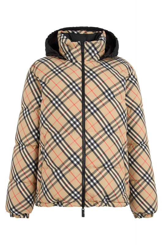 Jacket with high collar and hood RTW