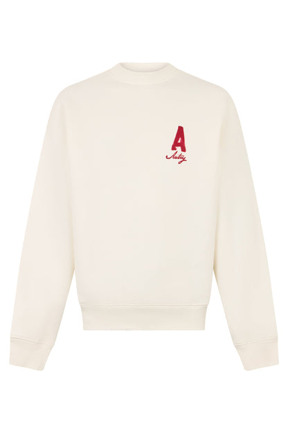 Cotton sweatshirt with printed logo RTW