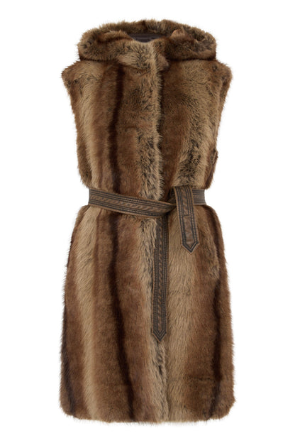 Vest with belt ACC