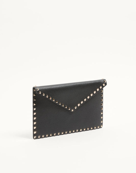 Valentino Garavani Large flat pouch rockstud
