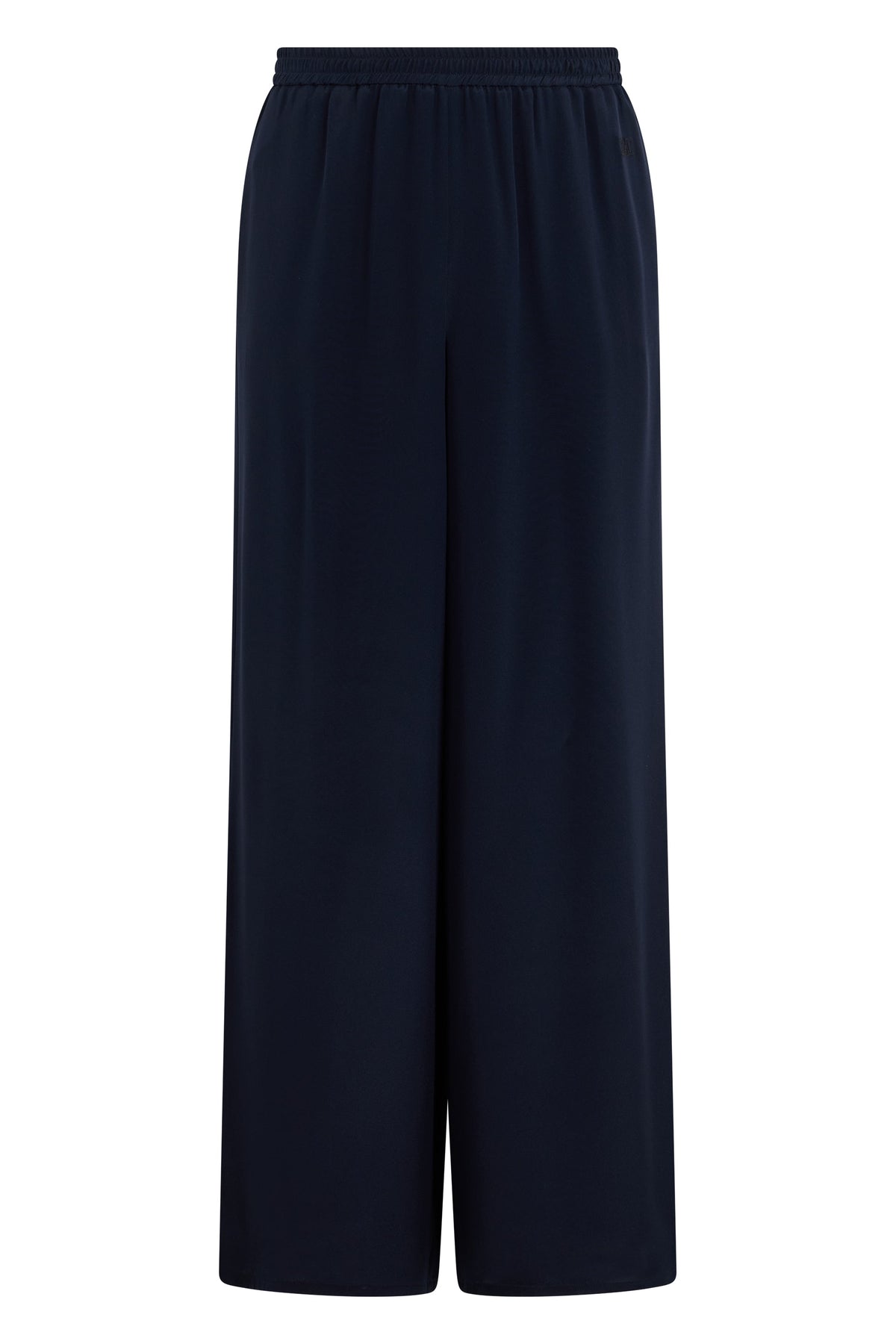Max Mara Loose silk pants with drawstring
