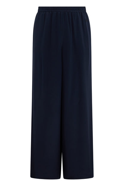 Max Mara Loose silk pants with drawstring