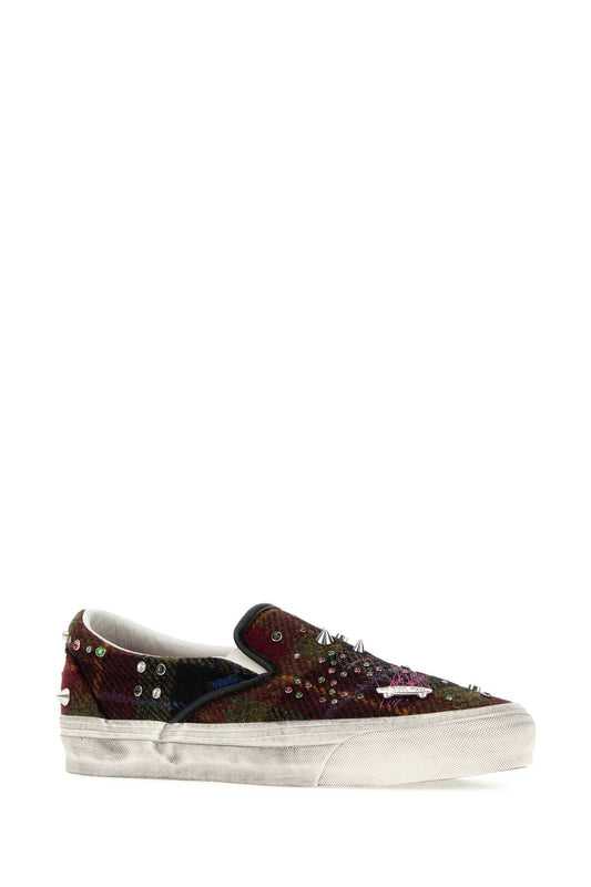 LX CLASSIC SLIP-ON 98 HARRIS TWEED SNEAKERS