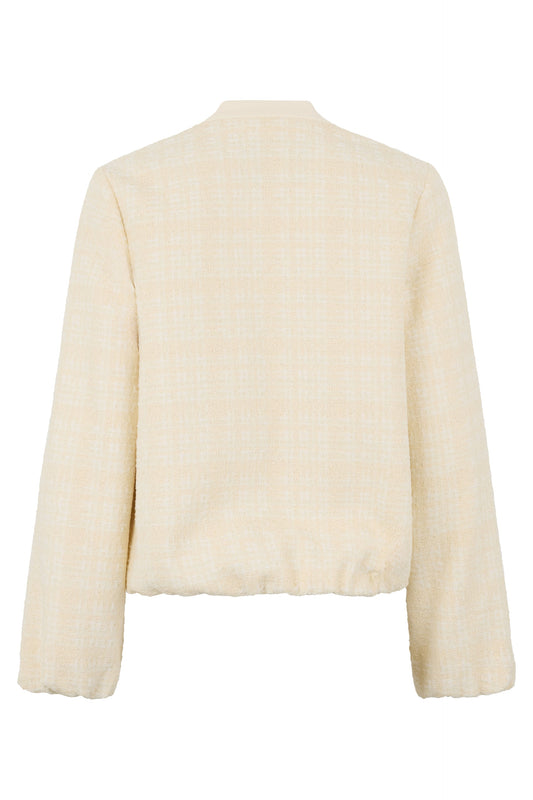 Tweed Jacket in Checked Cotton RTW