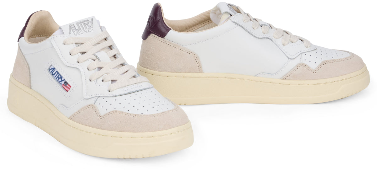 Sneakers with suede details SHOES