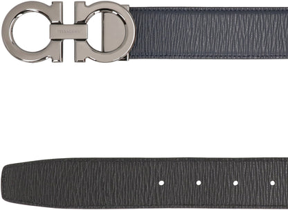 Gancini Reversible leather belt ACC