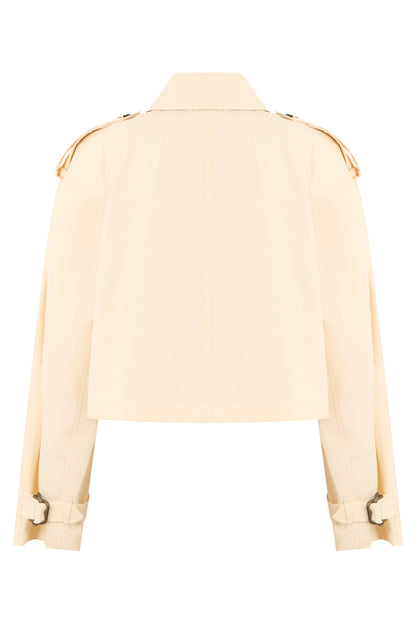 Cropped jacket in cotton RTW