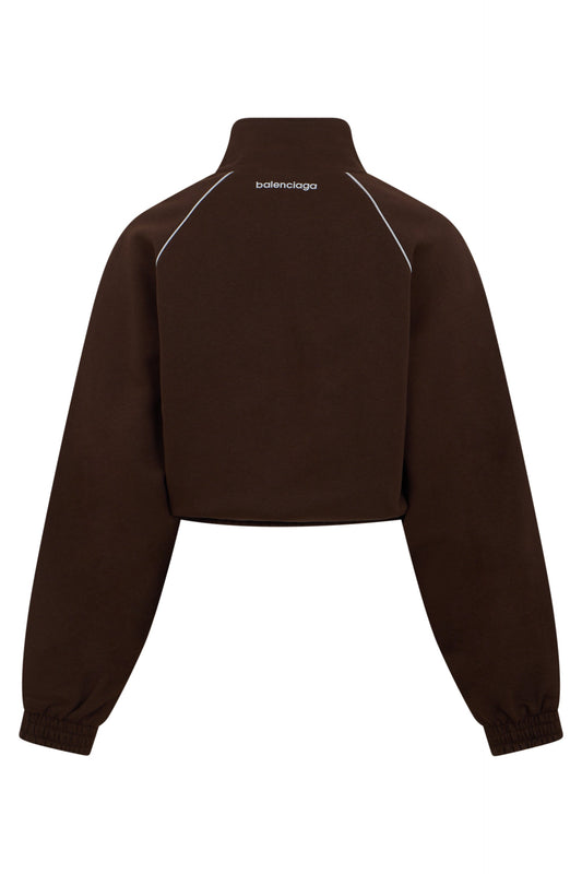 Cropped hoodie with zip RTW