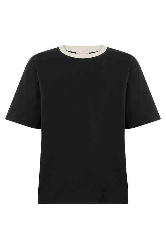 Crew neck T-shirt in cotton RTW