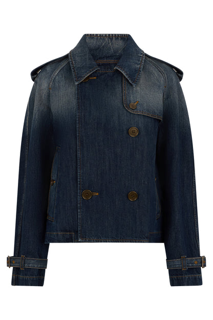 Short denim jacket RTW