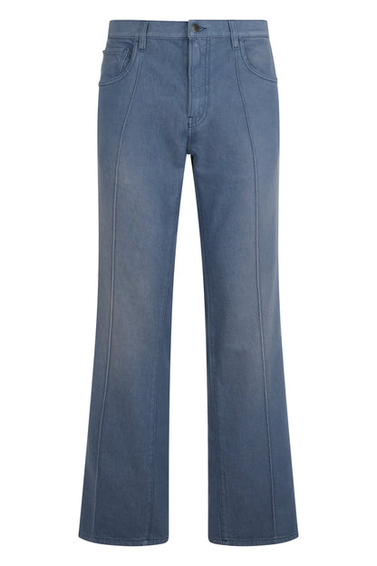 Flared jeans in cotton RTW