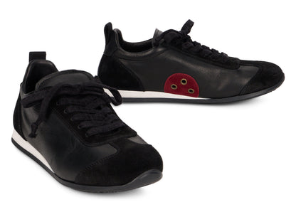 Sneakers in leather SHOES