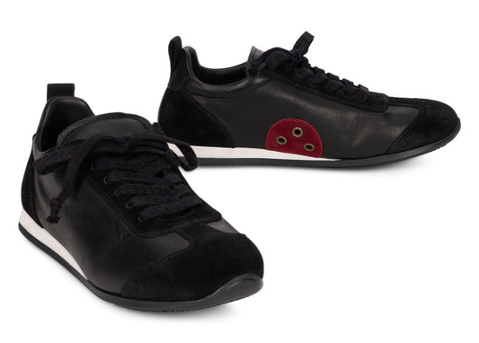 Sneakers in leather SHOES