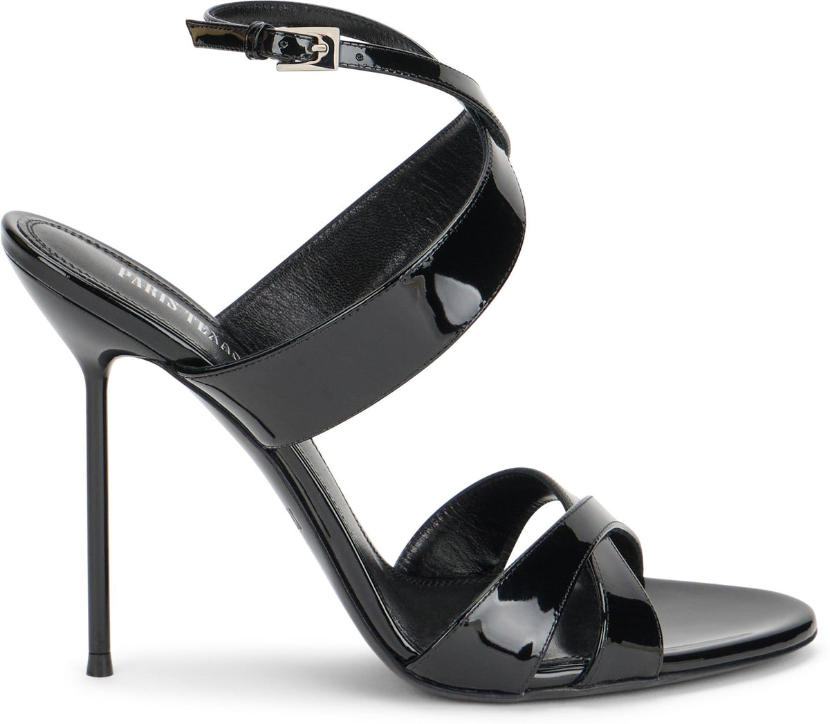 Lidia Sandals in Varnished Leather SHOES