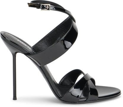 Lidia Sandals in Varnished Leather SHOES
