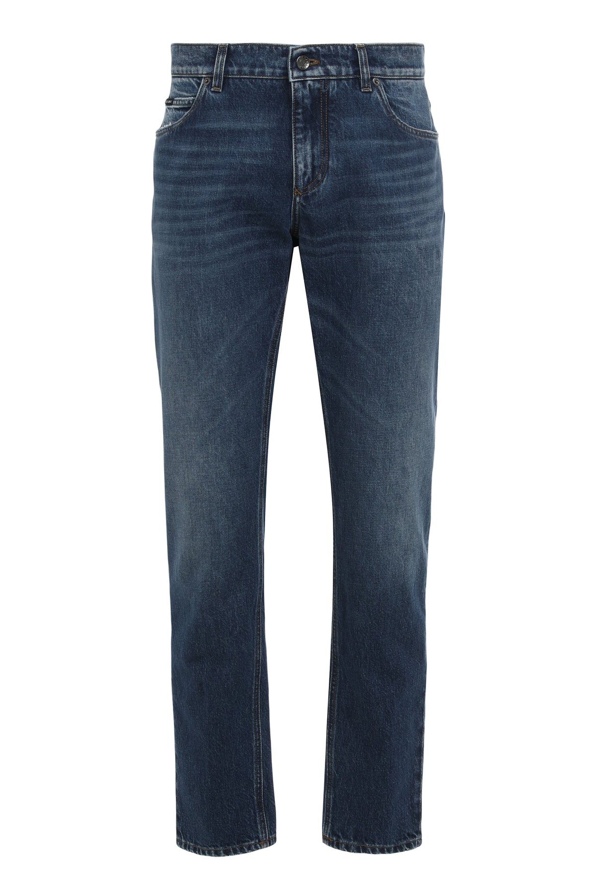 Straight jeans with five pockets RTW