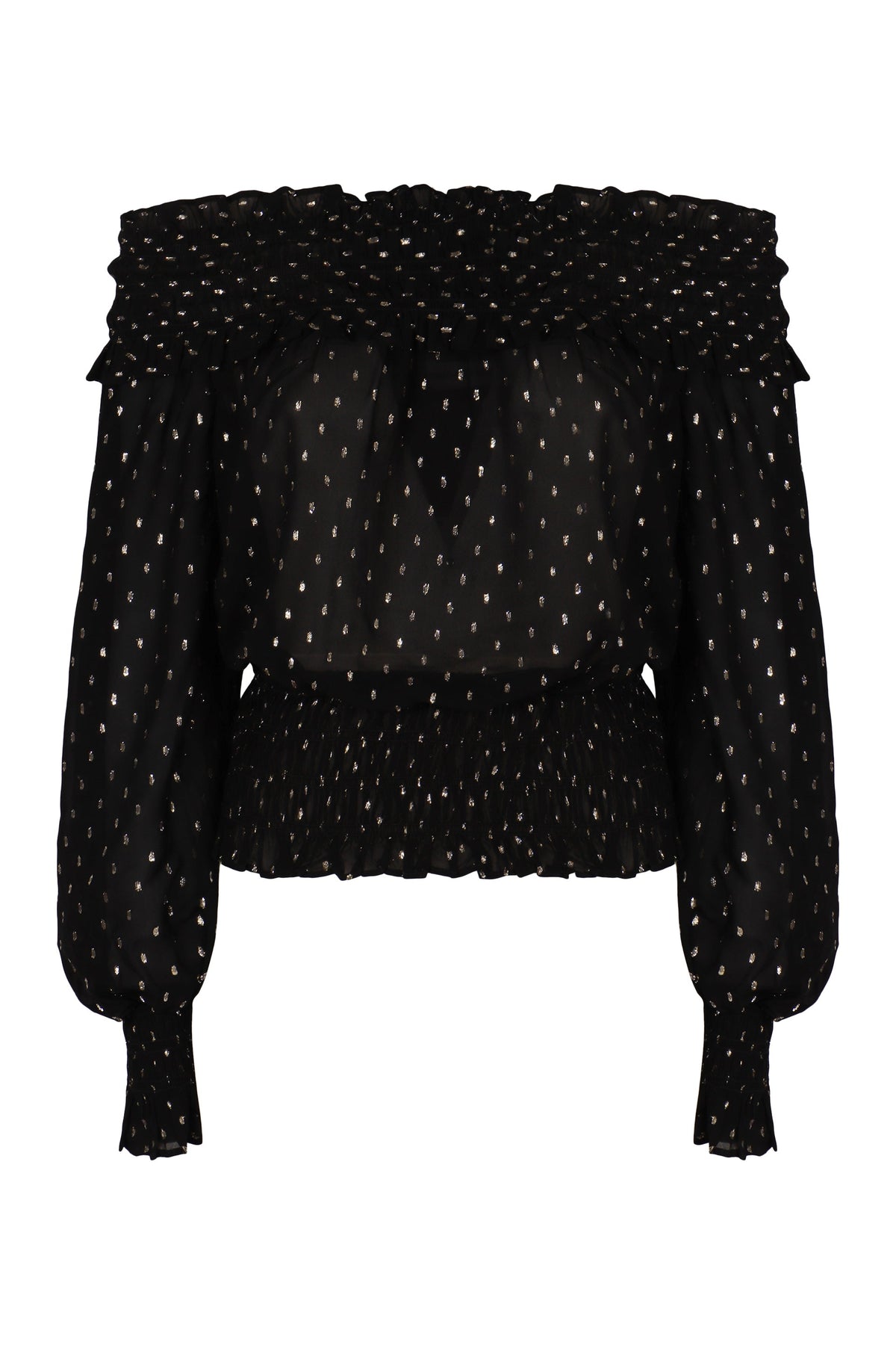 Top Off-Shoulder in chiffon RTW