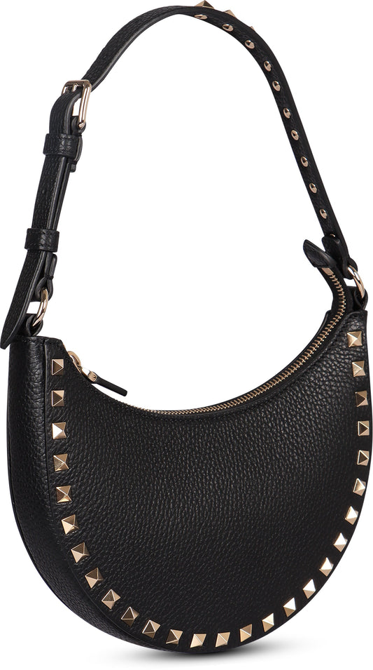 Valentino Garavani Rockstud mini leather hobo bag