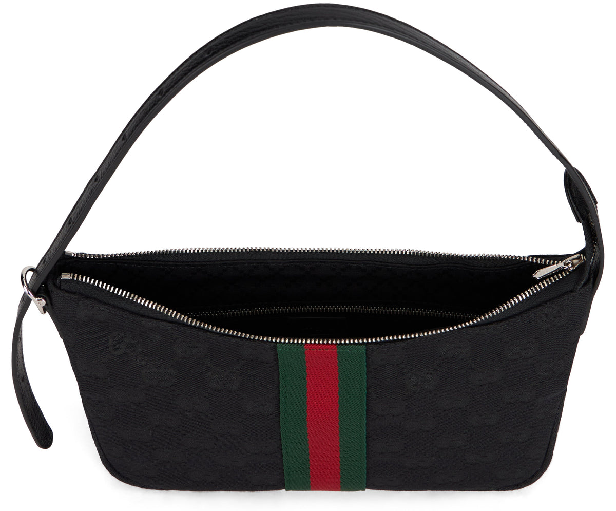 Shoulder bag Lunetta small with monogram fabric BAGS