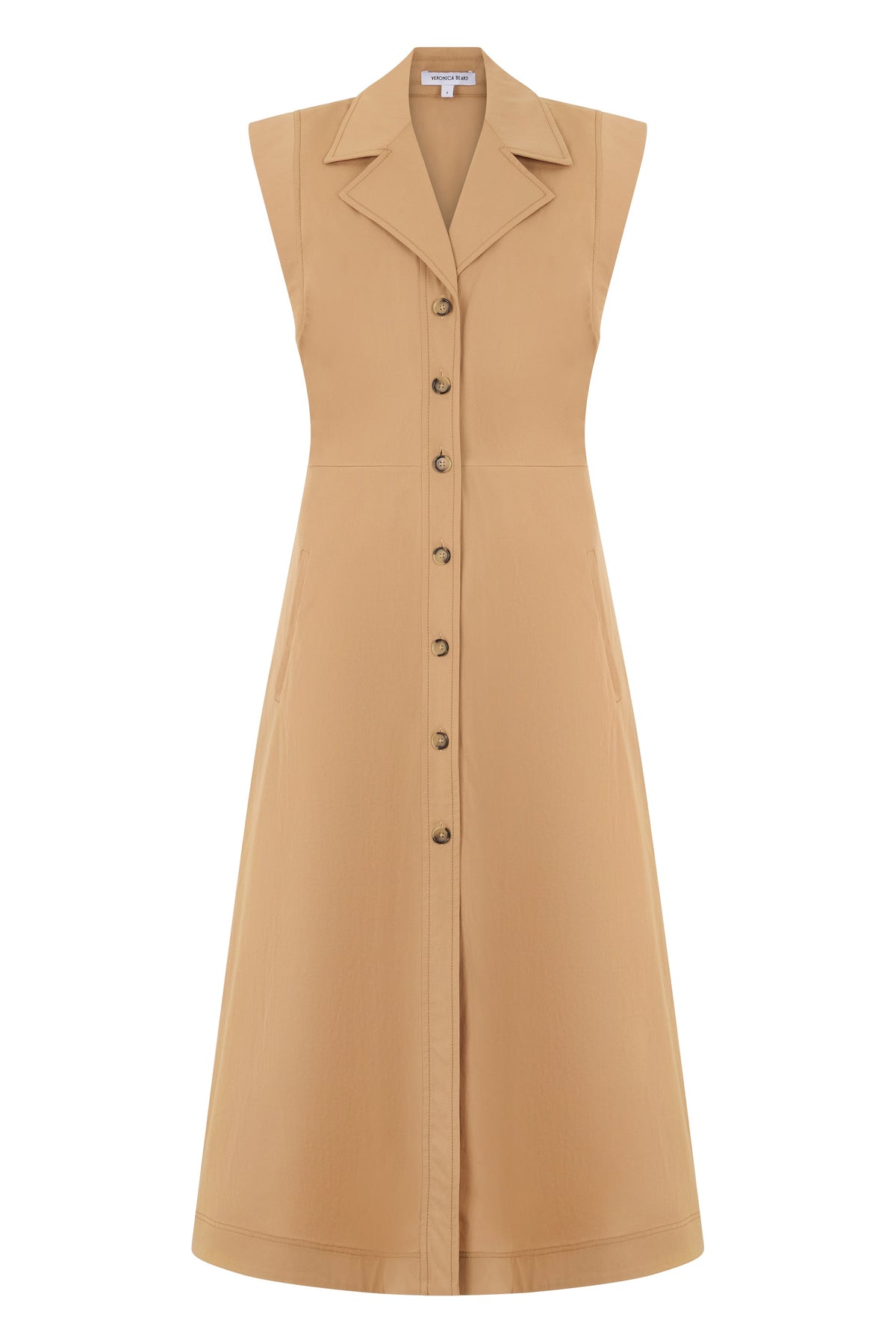 Midi dress in a cotton blend RTW