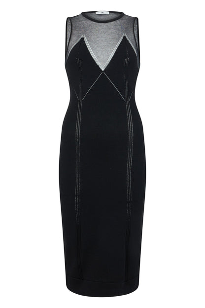 Knitted dress with transparencies RTW