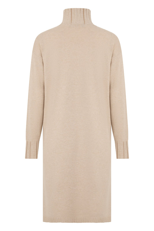 Dress with high collar RTW
