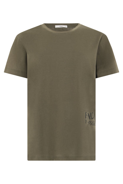 Crew neck T-shirt with logo RTW