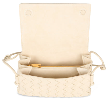 Night Mini Bag in woven leather BAGS